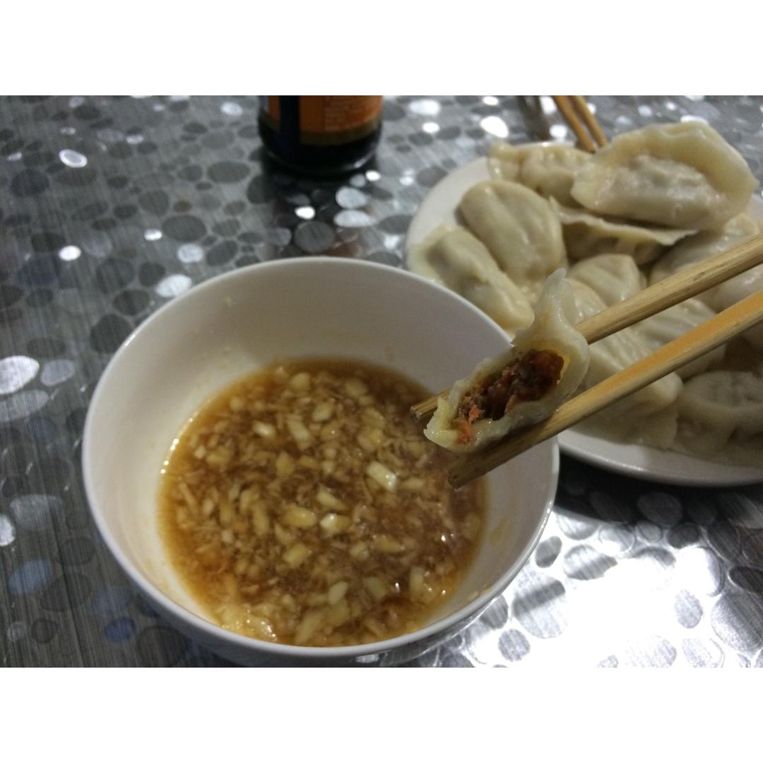 牛肉胡萝卜水饺