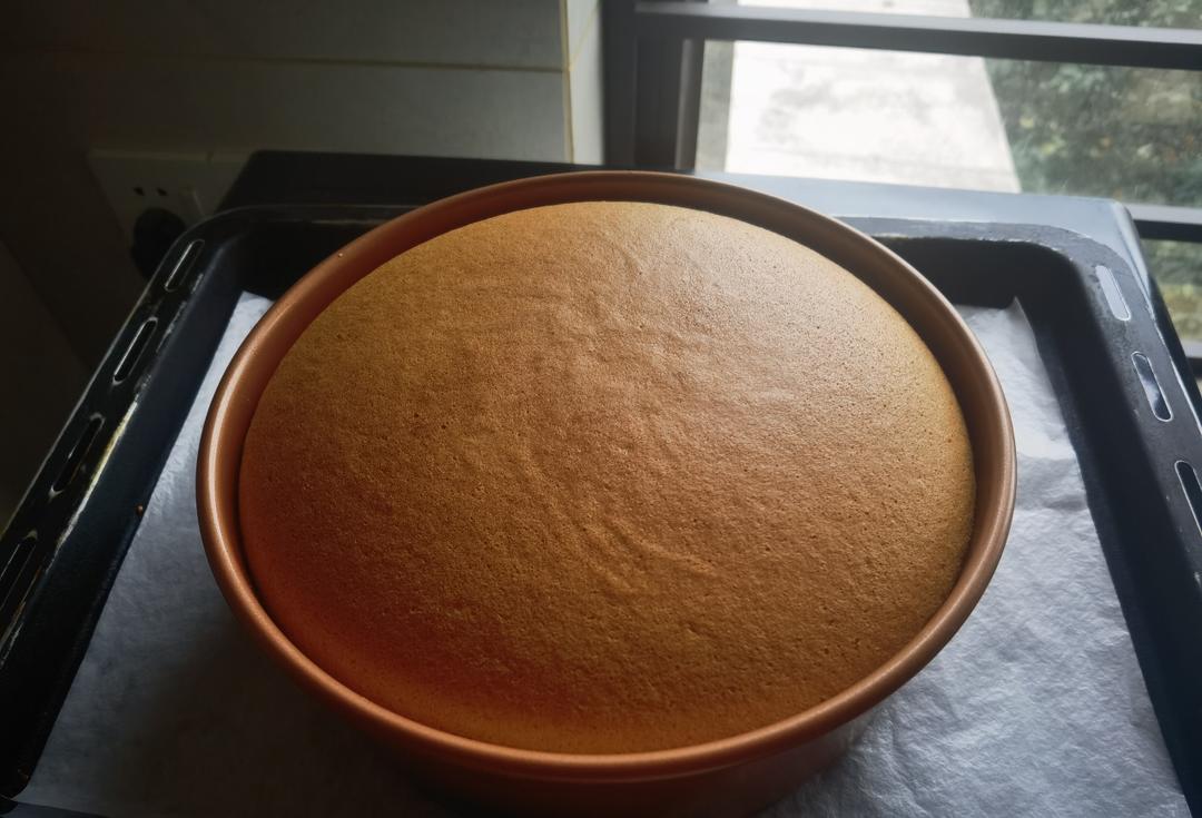 零失败八寸戚风蛋糕
