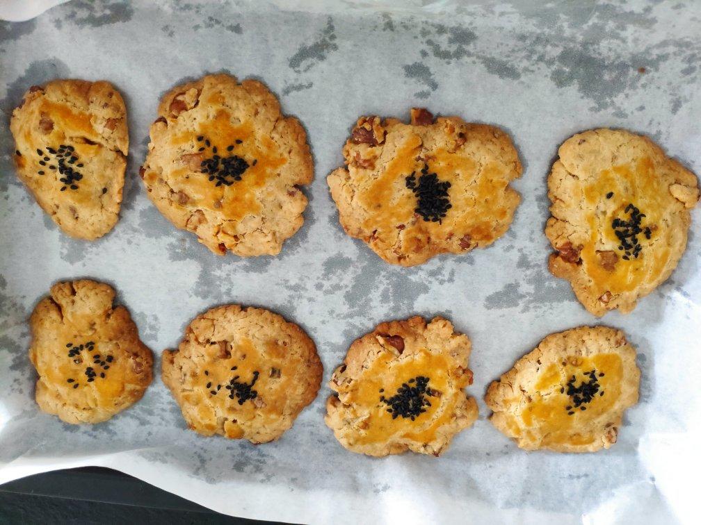 咸香花生核桃酥