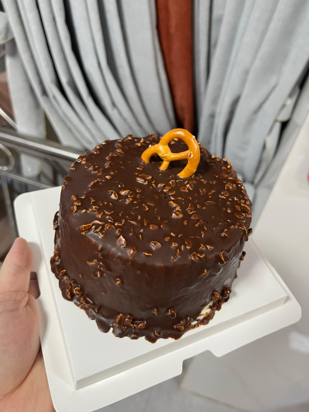 四寸梦龙脆皮巧克力蛋糕