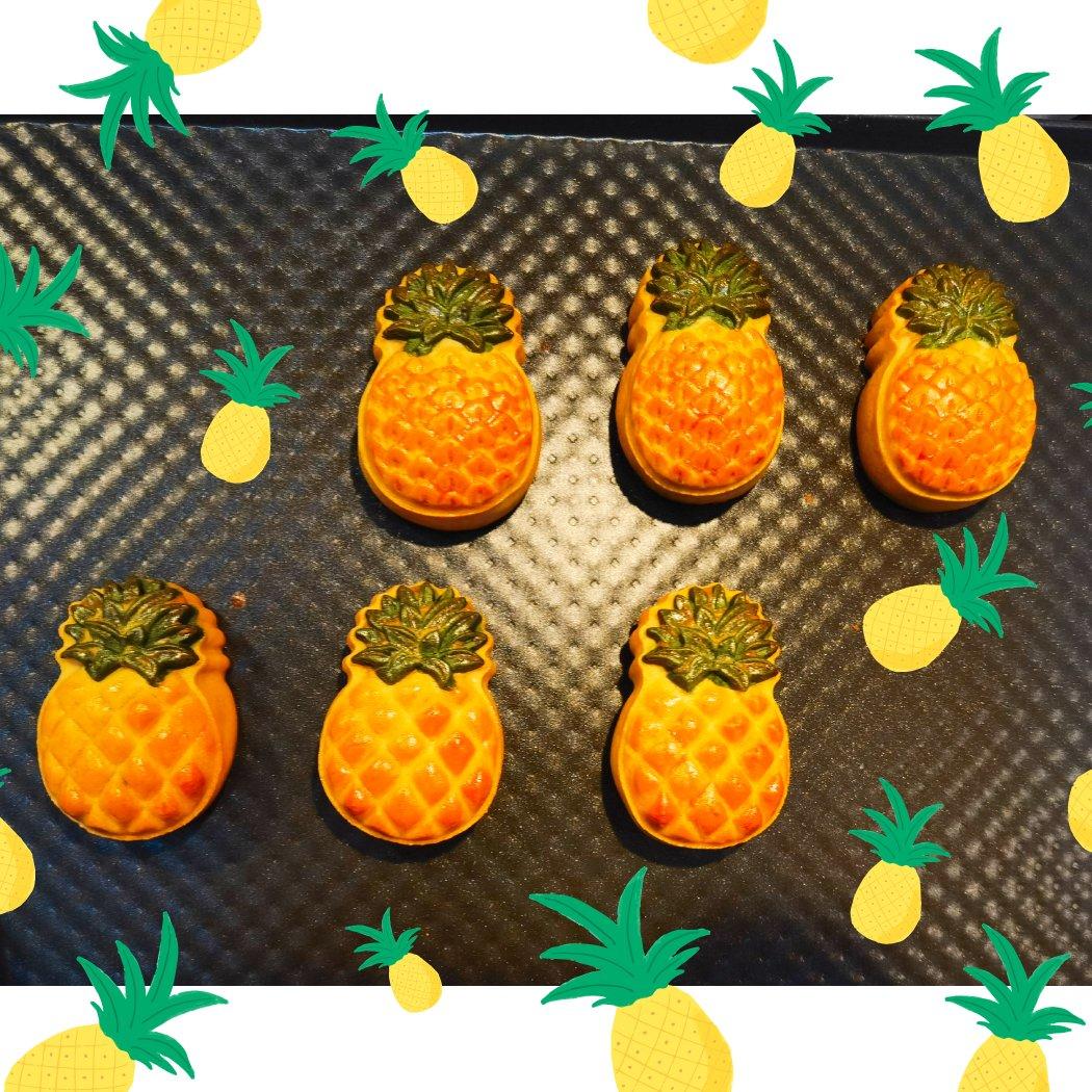 广式凤梨月饼（2020最火的款隔夜回油）