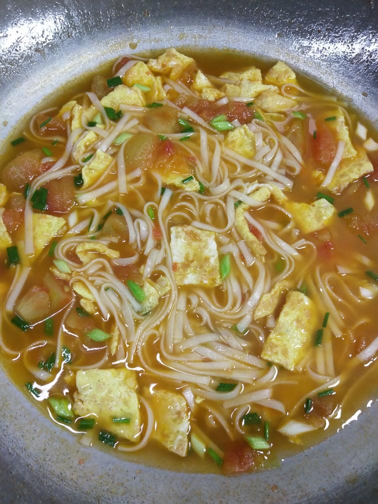 5分钟搞定早午餐👍番茄鸡蛋汤面😋超美味❗️