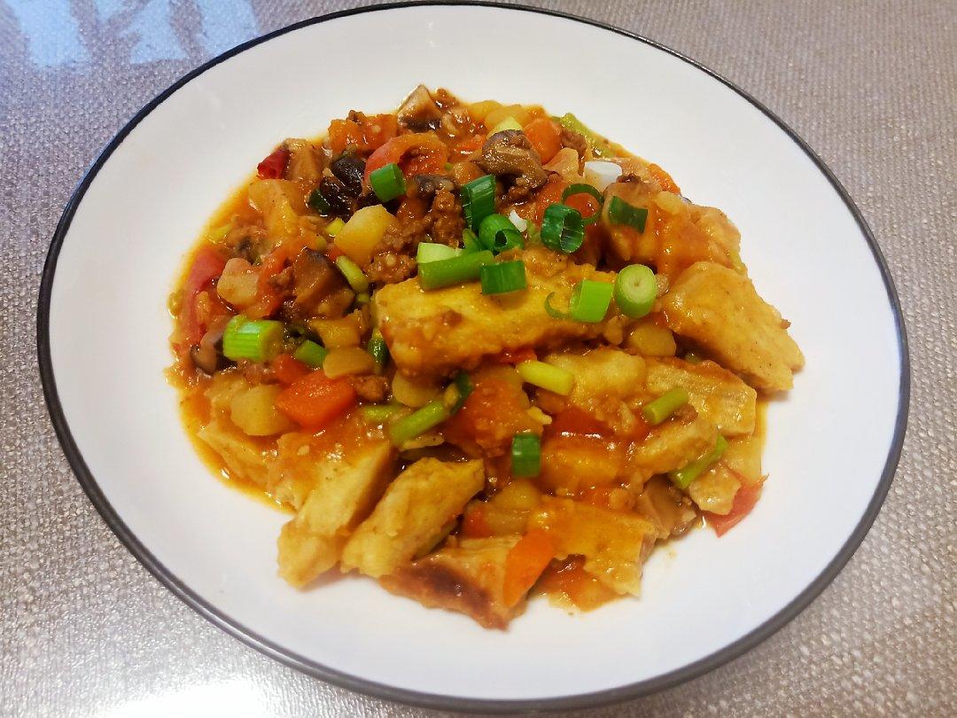 西红柿鸡蛋烩饼
