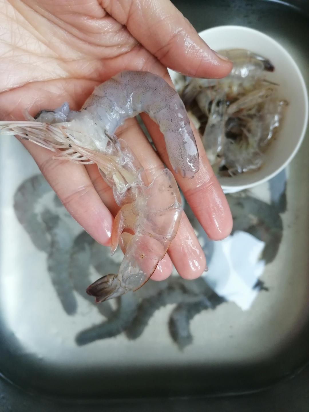 快手剥出虾仁