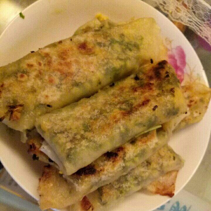 韭菜鸡蛋馅春卷