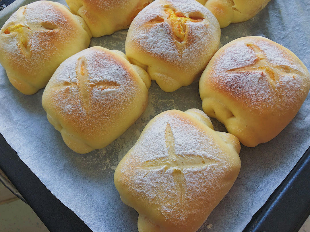 日式牛奶面包卷，松软到不行的一款