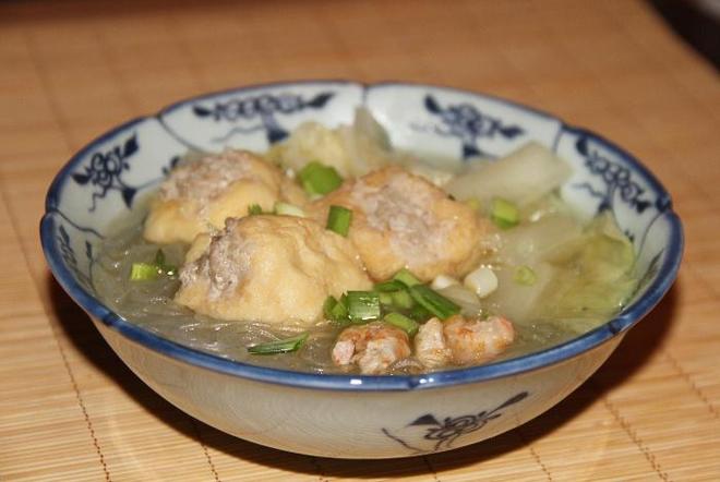 油豆腐粉丝汤的做法