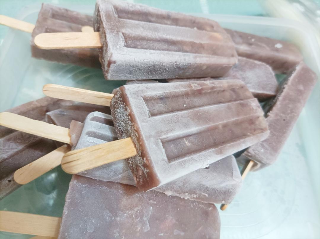 自制绿豆棒冰
