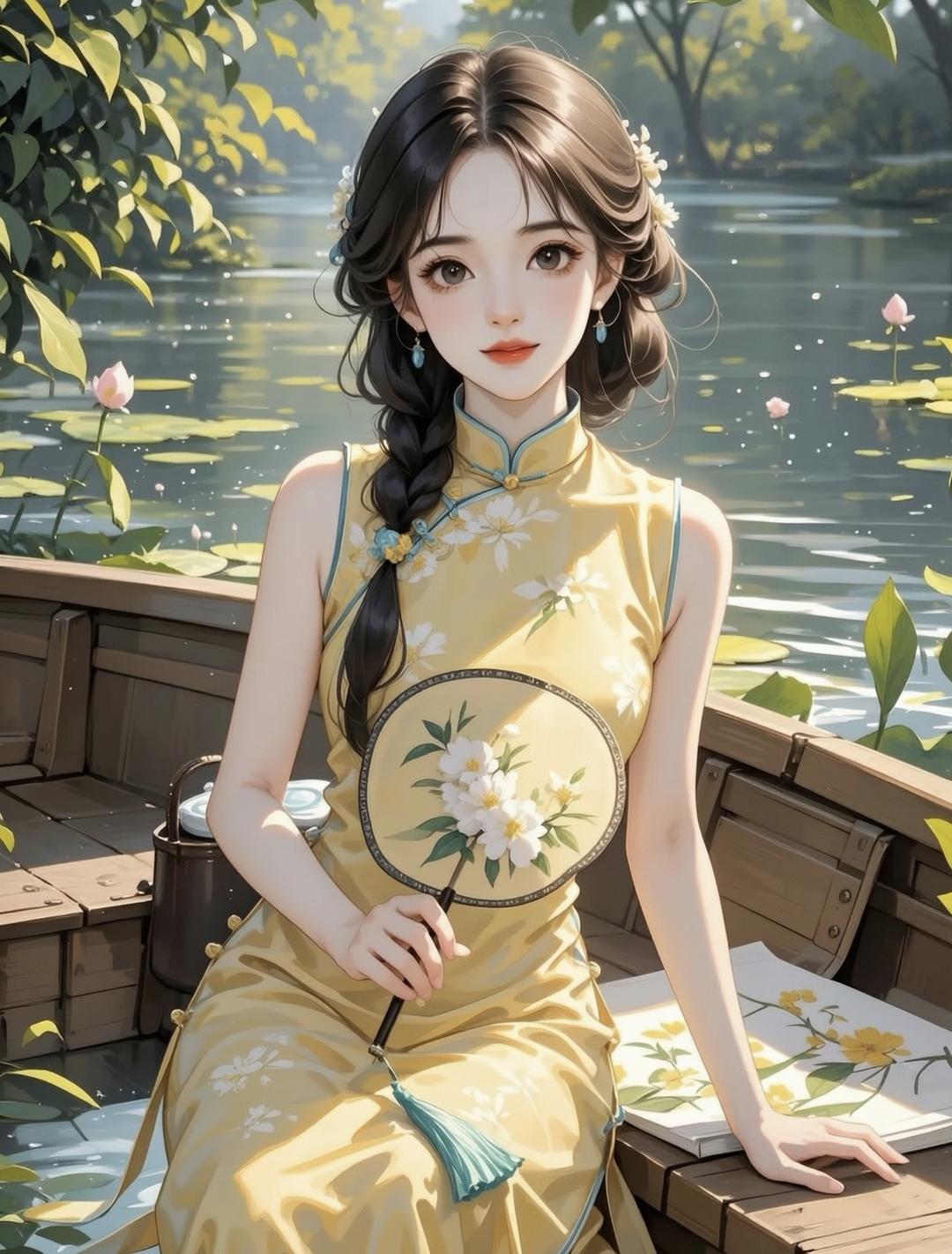 孤独的苜蓿花