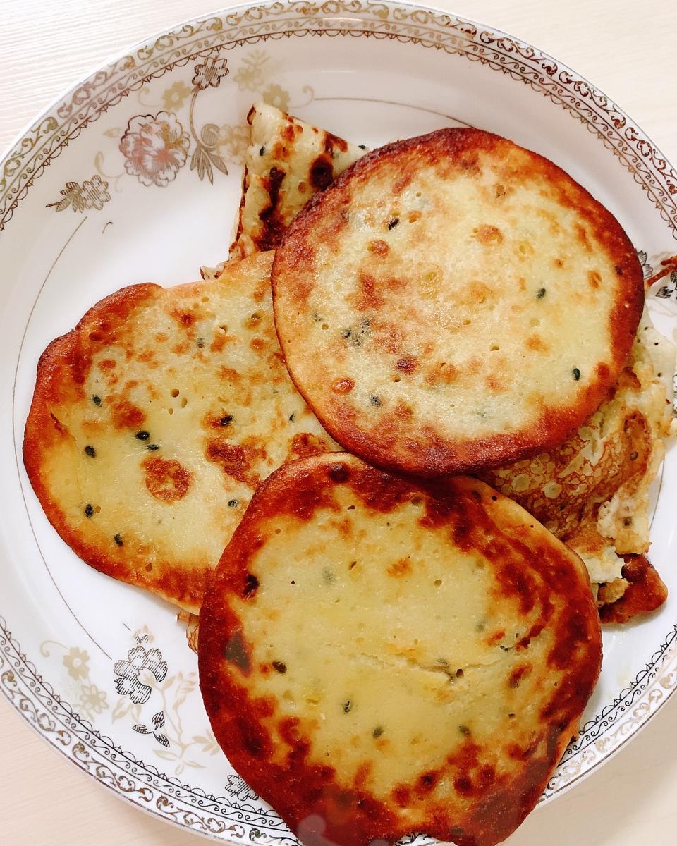 香蕉牛奶早餐饼