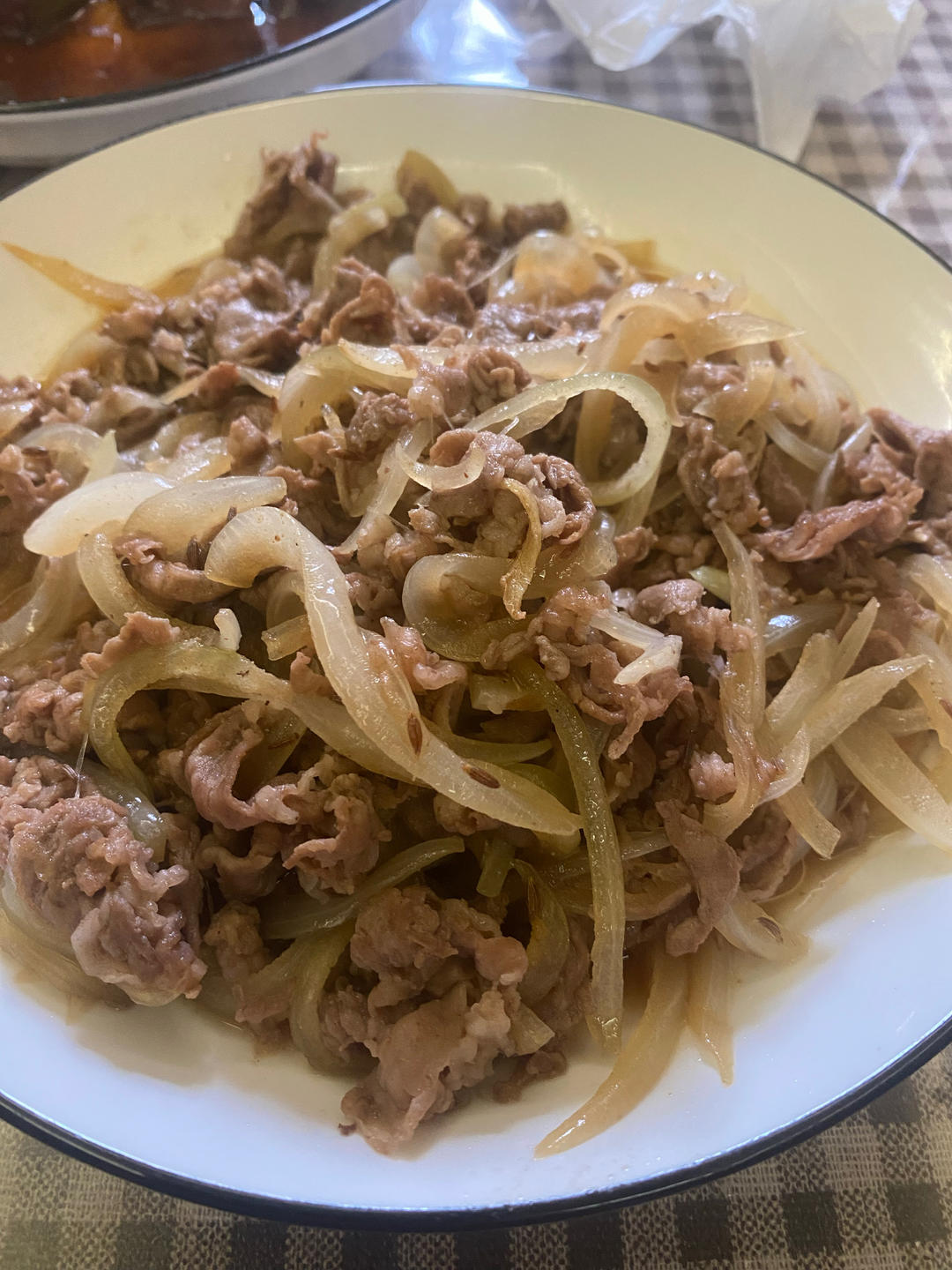 炒了20多年的葱爆羊肉