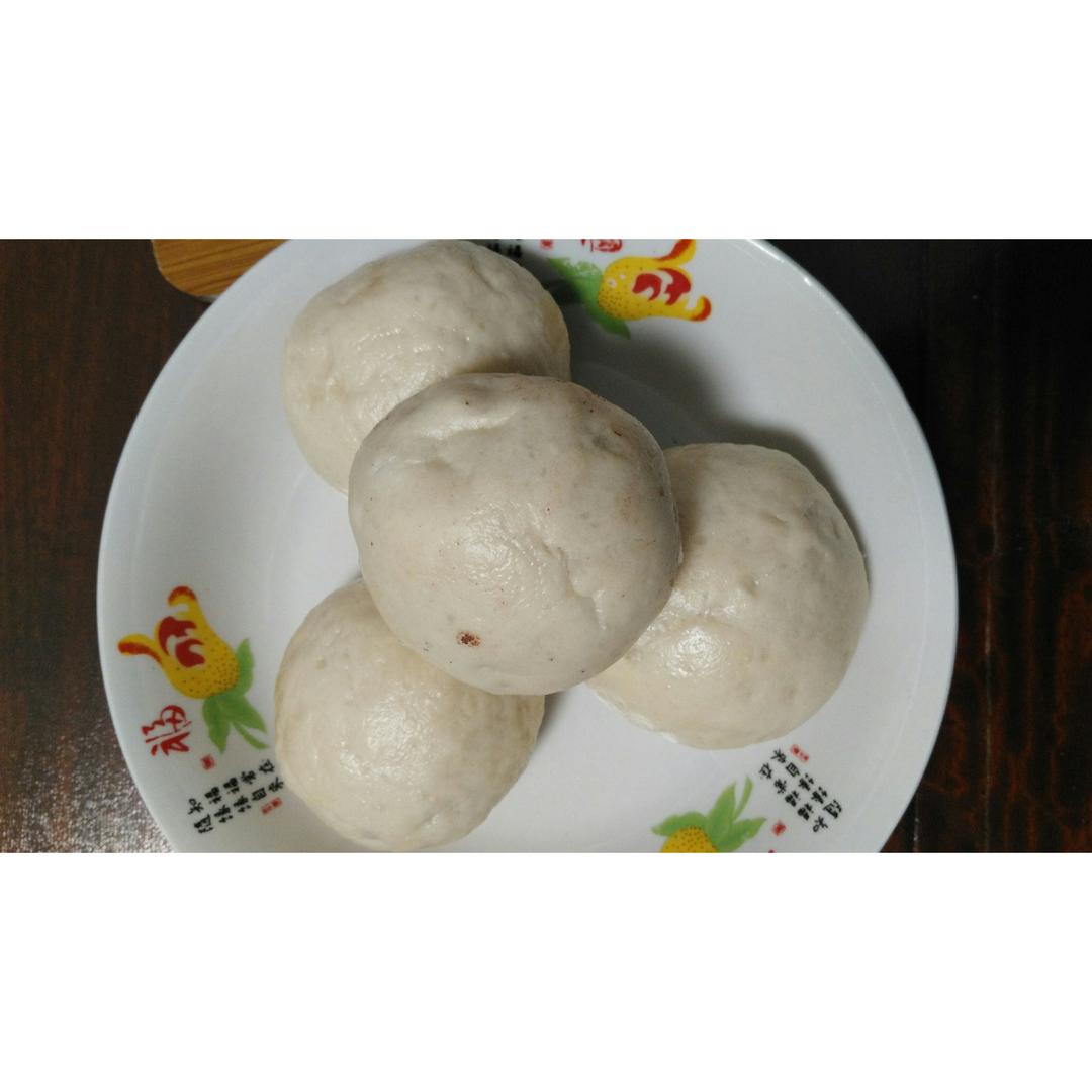 超级松软的豆沙馒头