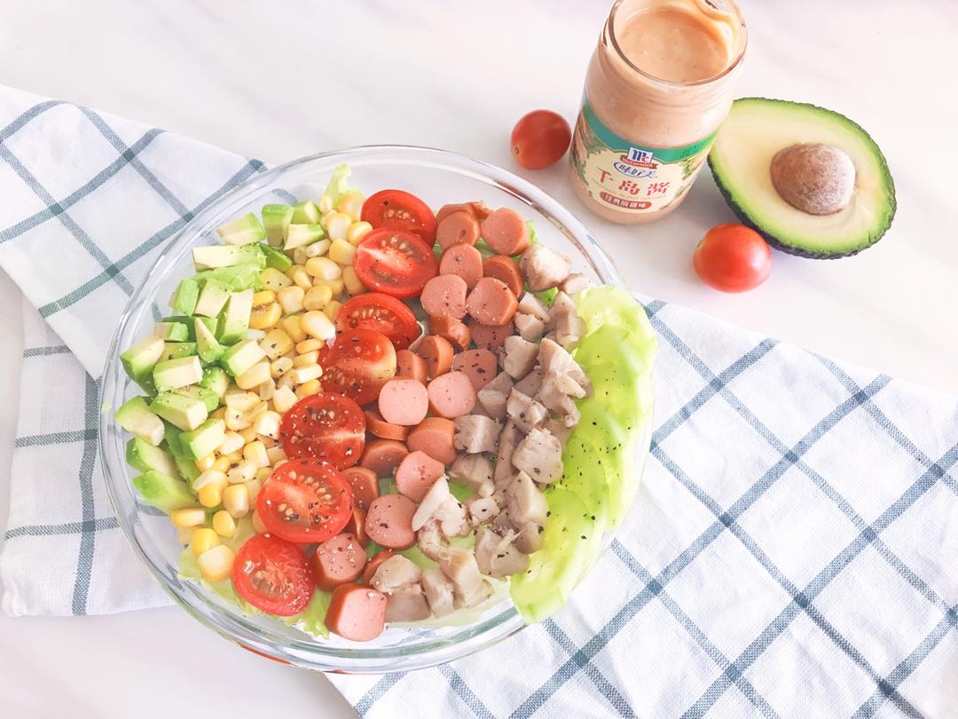 营养齐全的【Cobb Salad】