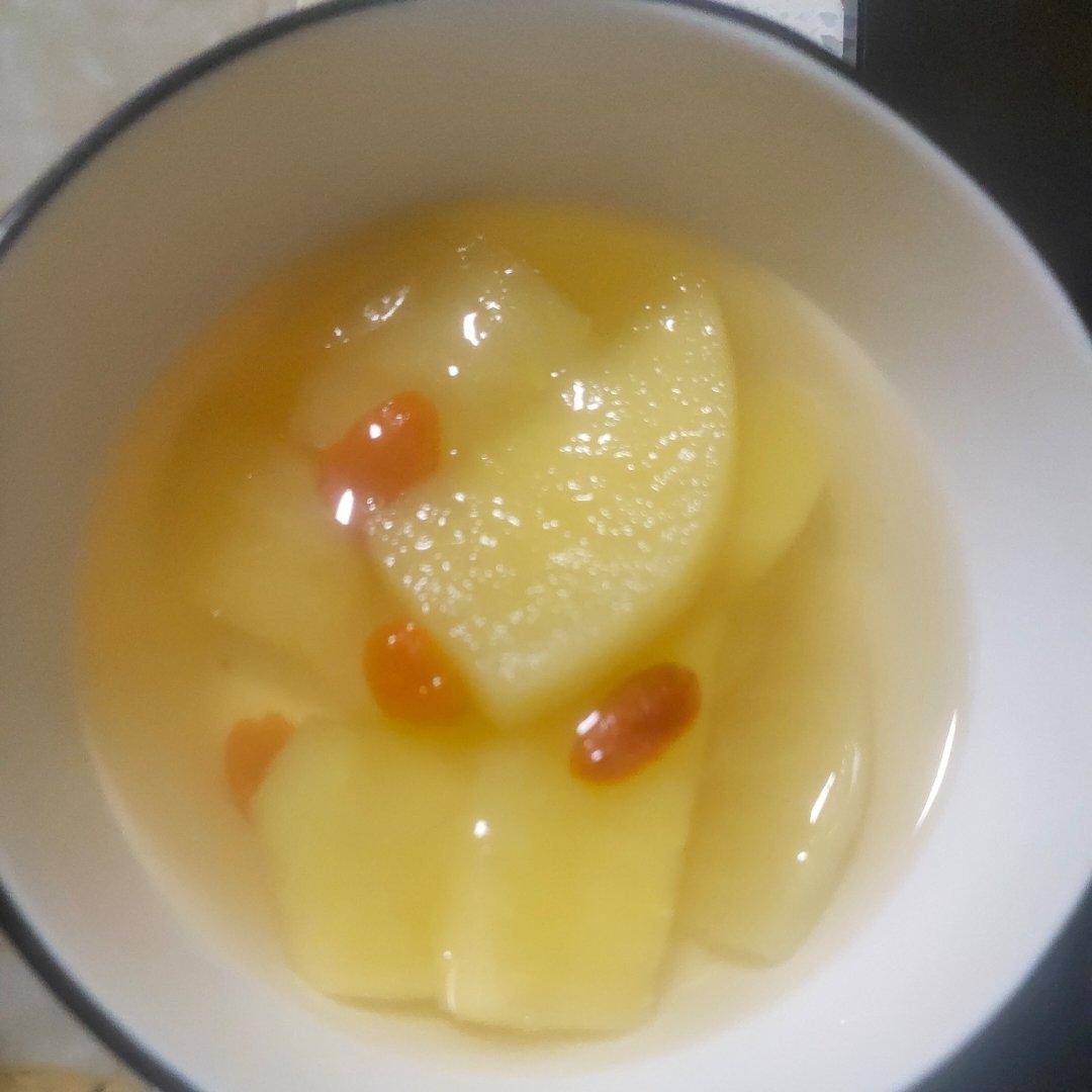 润肺止咳苹果汤