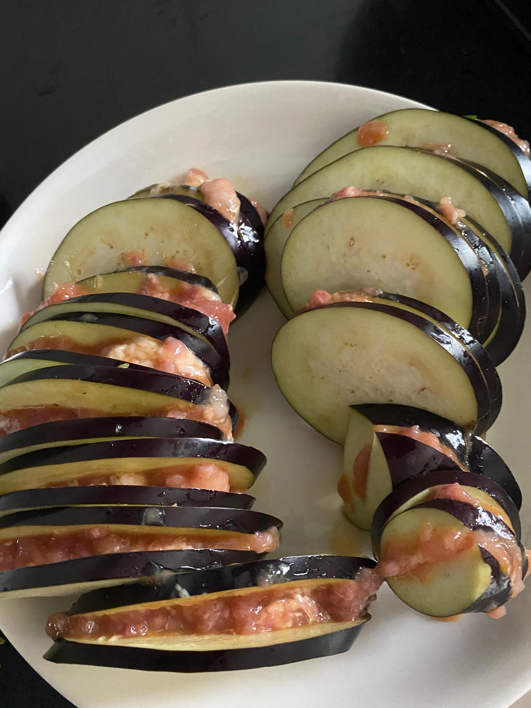 家常主食 炸茄盒 肉馅儿茄子