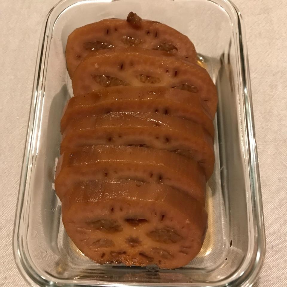 红糖糯米藕