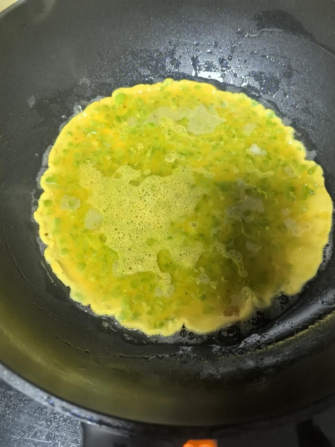 苦瓜鸡蛋饼