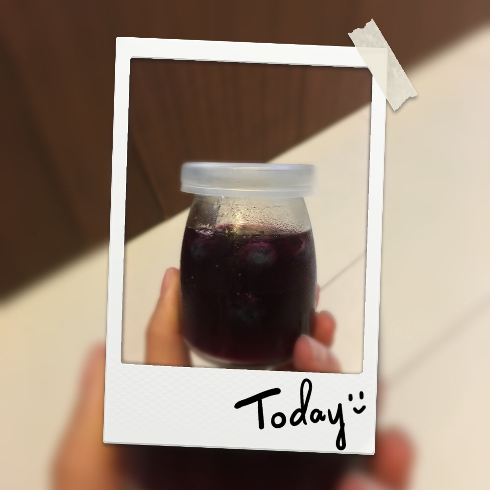 蓝莓果冻