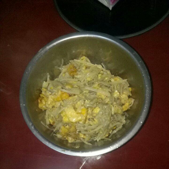 巨香的土豆丝炒鸡蛋