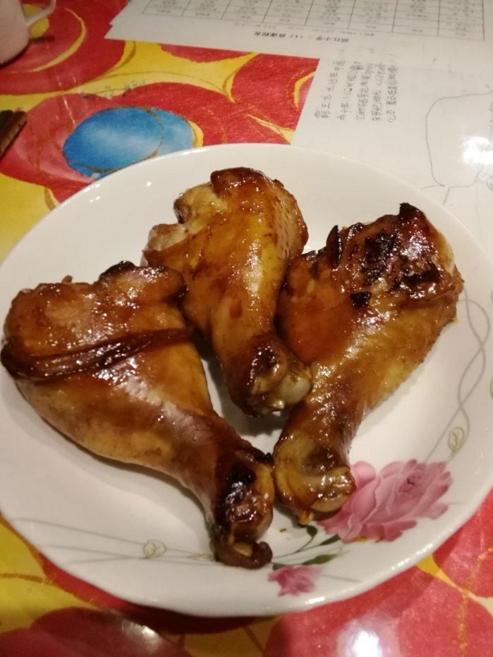 烤箱烤鸡腿