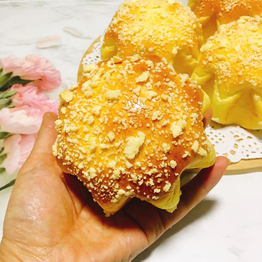 金灿灿南瓜星星面包