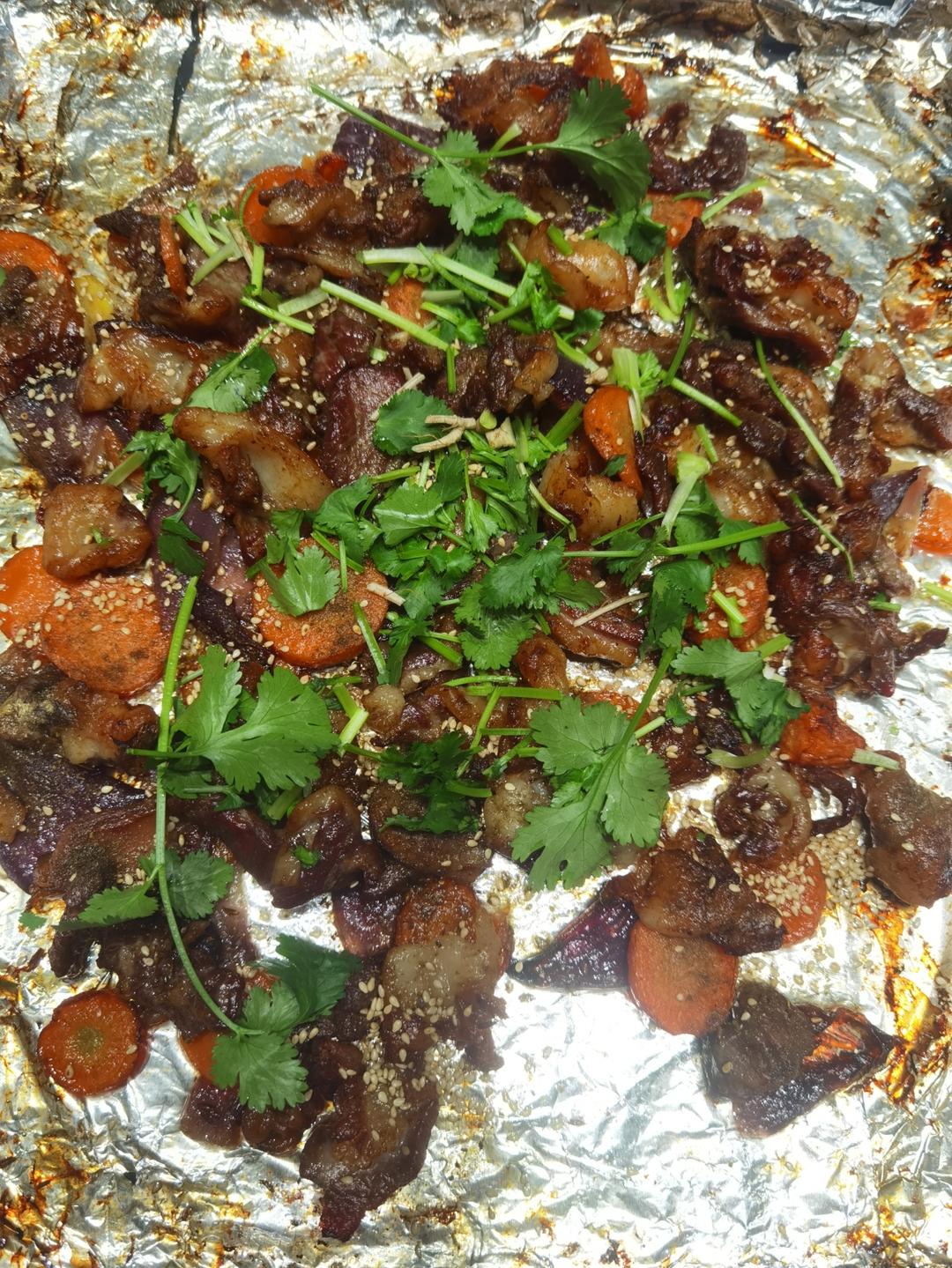 正宗烤羊肉、烧烤美食（烤箱版）