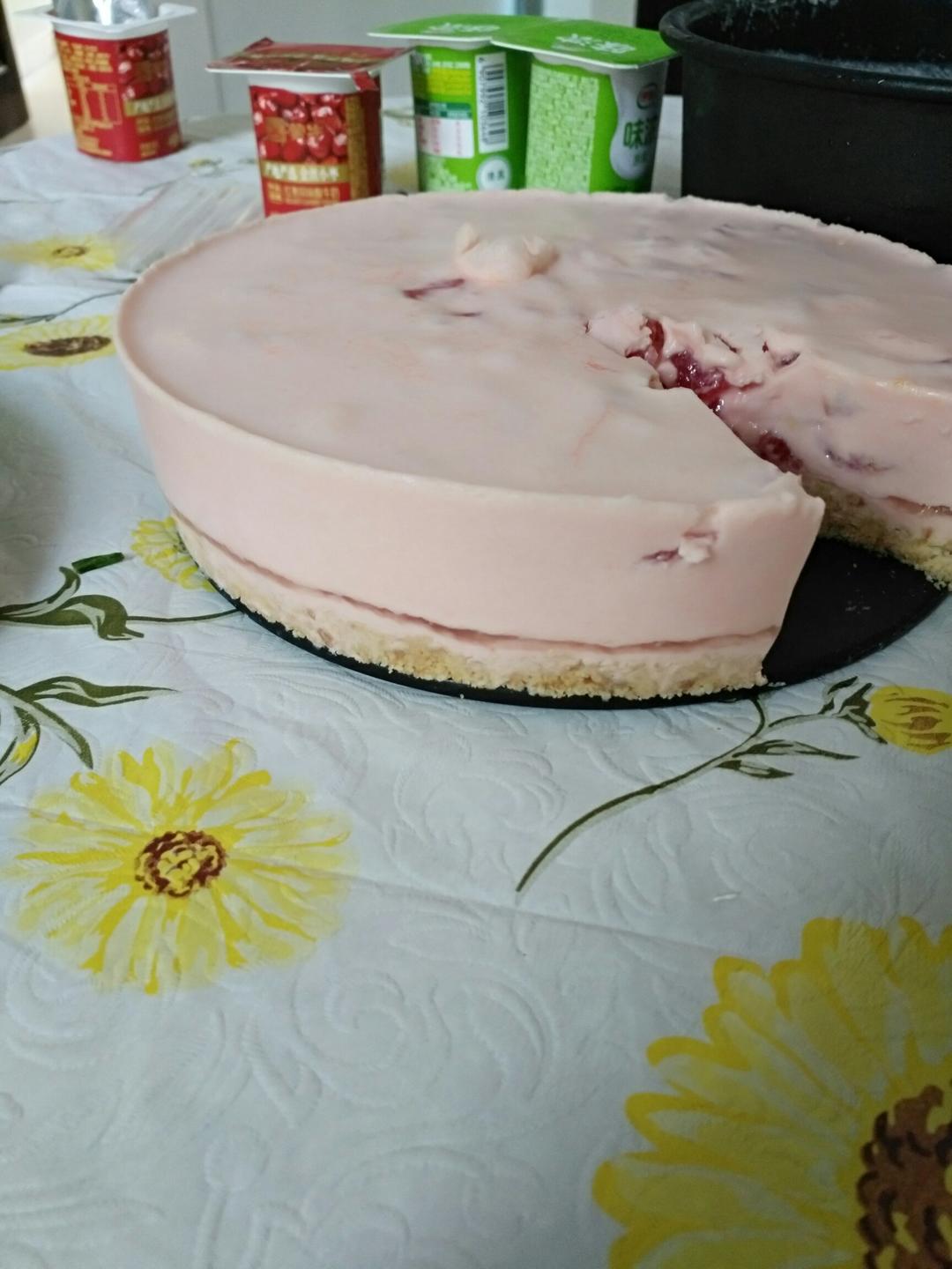 西瓜酸奶慕斯蛋糕