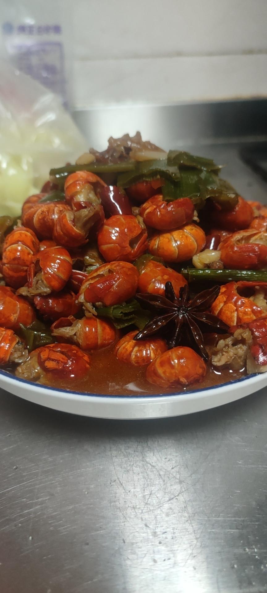 秘制炒虾尾
