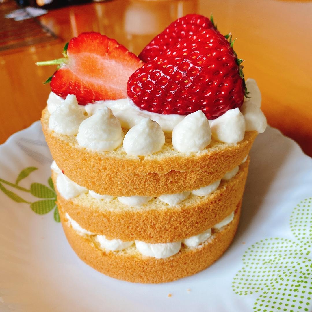 【视频食谱】4寸小戚风（2个份）