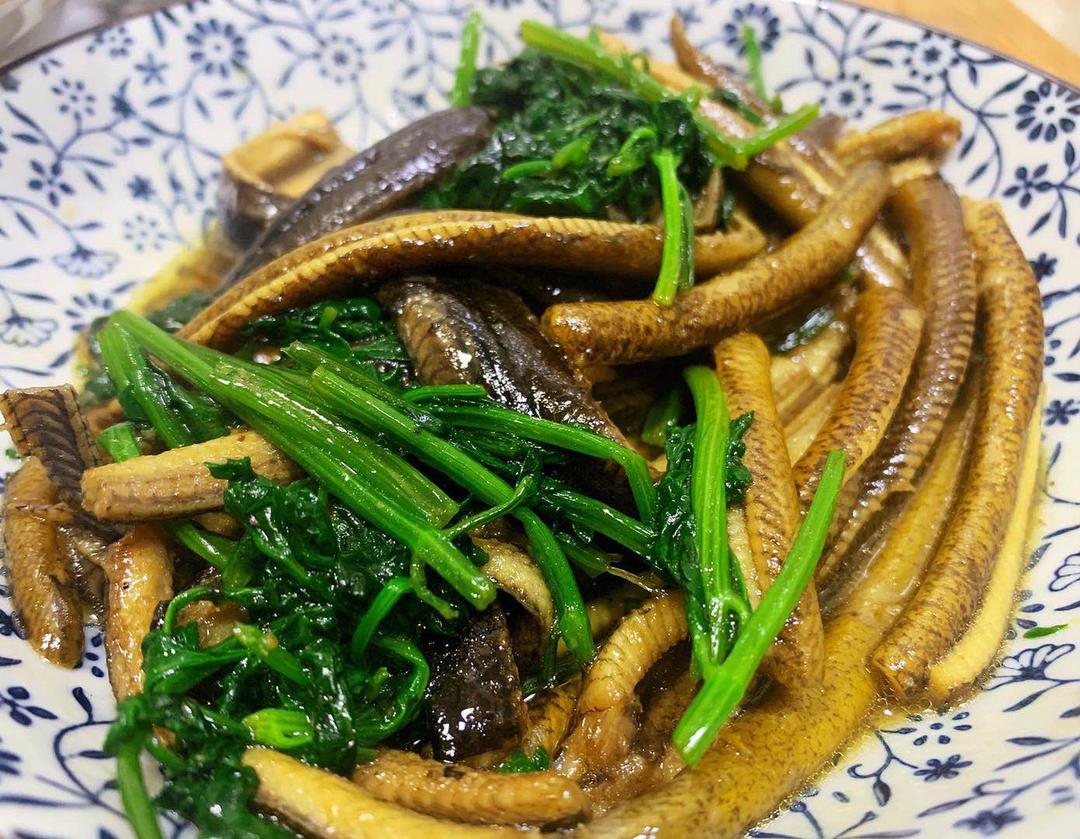 香菜鳝丝的做法