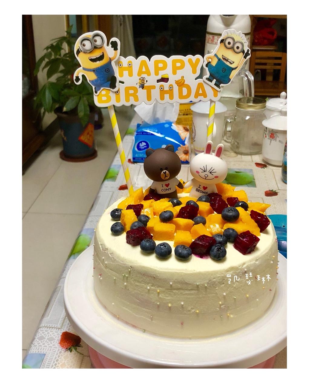 水果奶油【生日蛋糕】