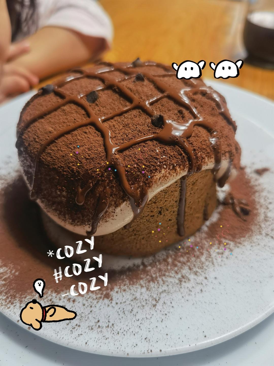 4寸迷你~脏脏蛋糕