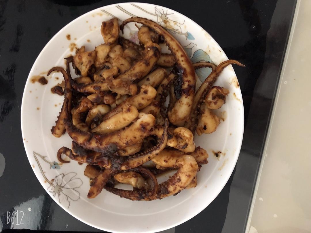爆炒鱿鱼家常做法