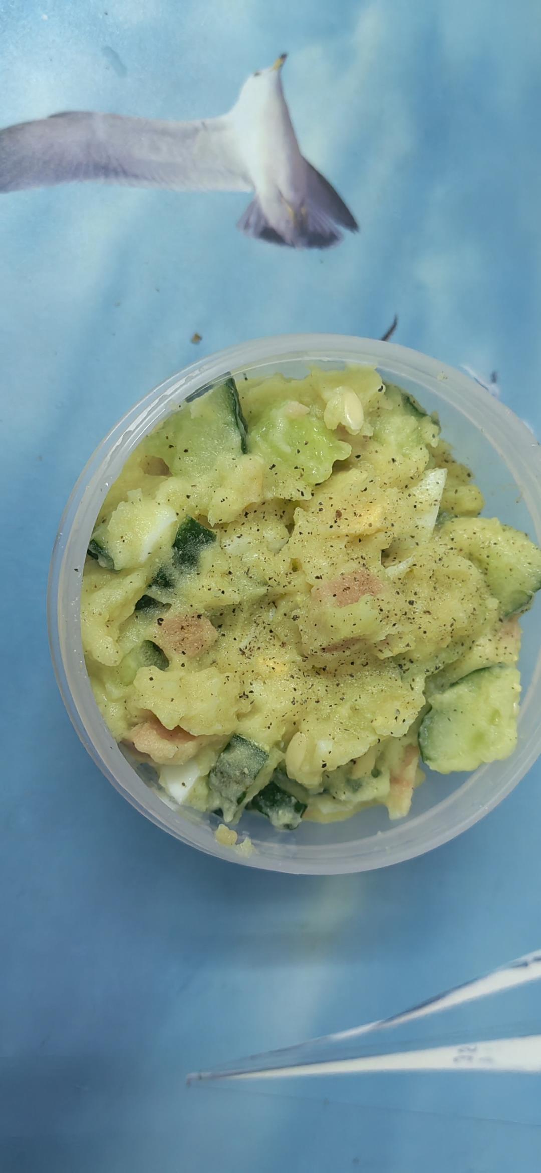 好吃到舔碗的鸡蛋土豆泥沙拉