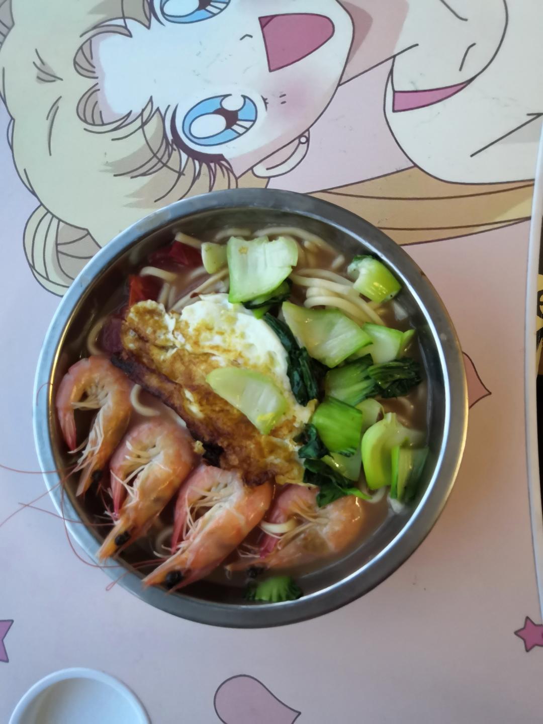 特别好吃的热汤面