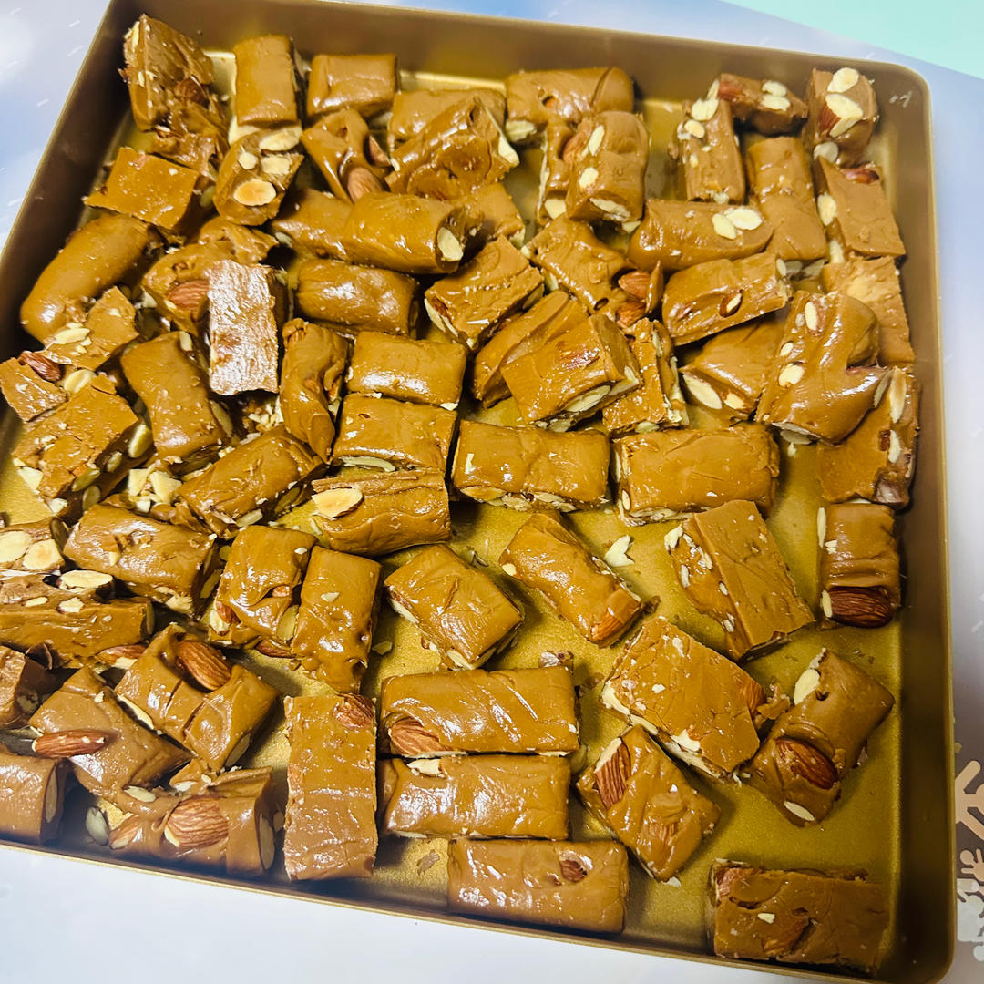 海盐杏仁太妃糖