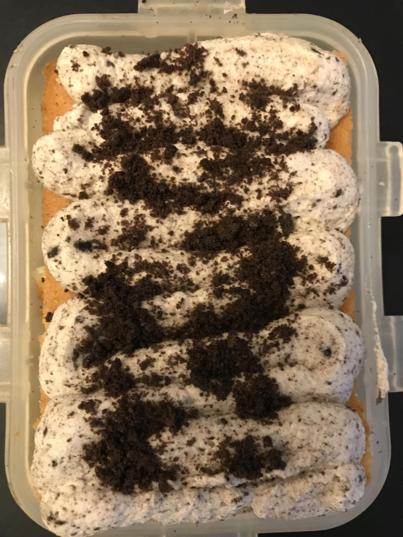 好吃到流泪的奥利奥咸奶油盒子蛋糕