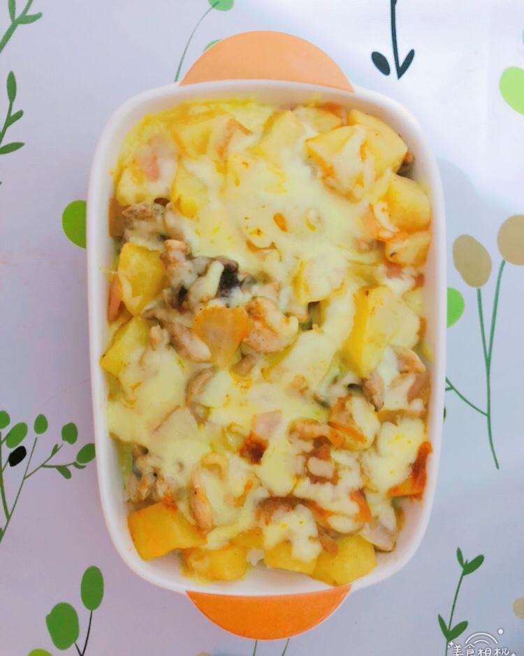 番茄鸡肉浓情焗饭【两人份】