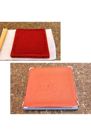红丝绒蛋糕卷的做法 步骤8