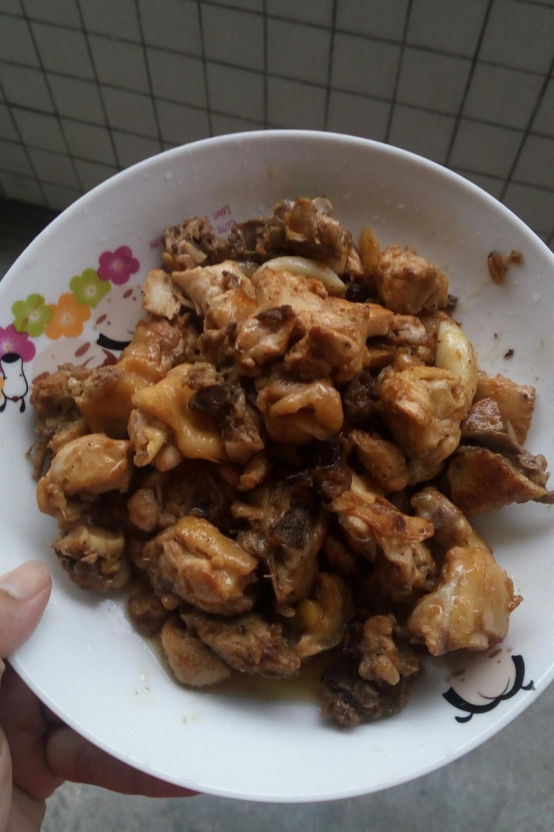 简简单单-349做的私房红烧鸡块