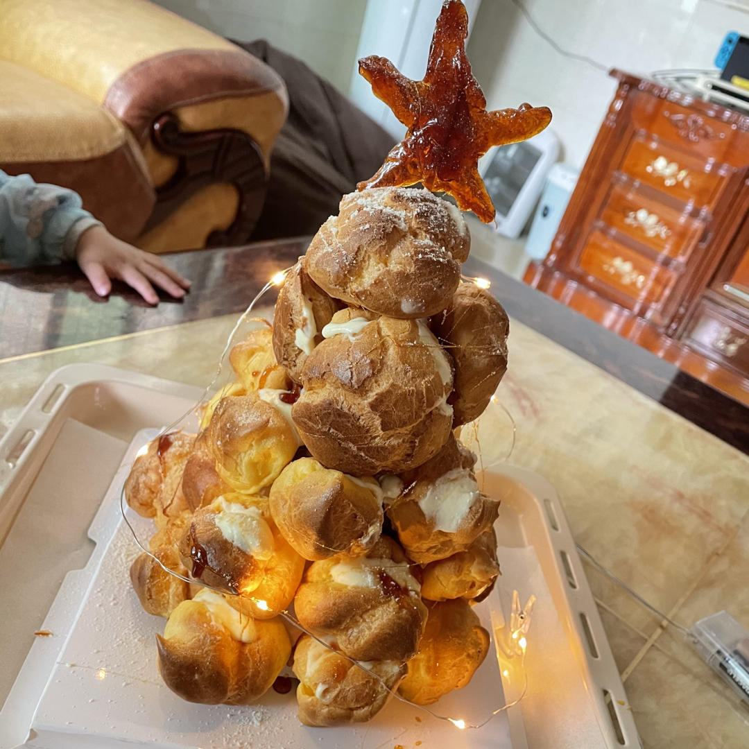 学会这道泡芙塔，这个圣诞可称霸朋友圈！