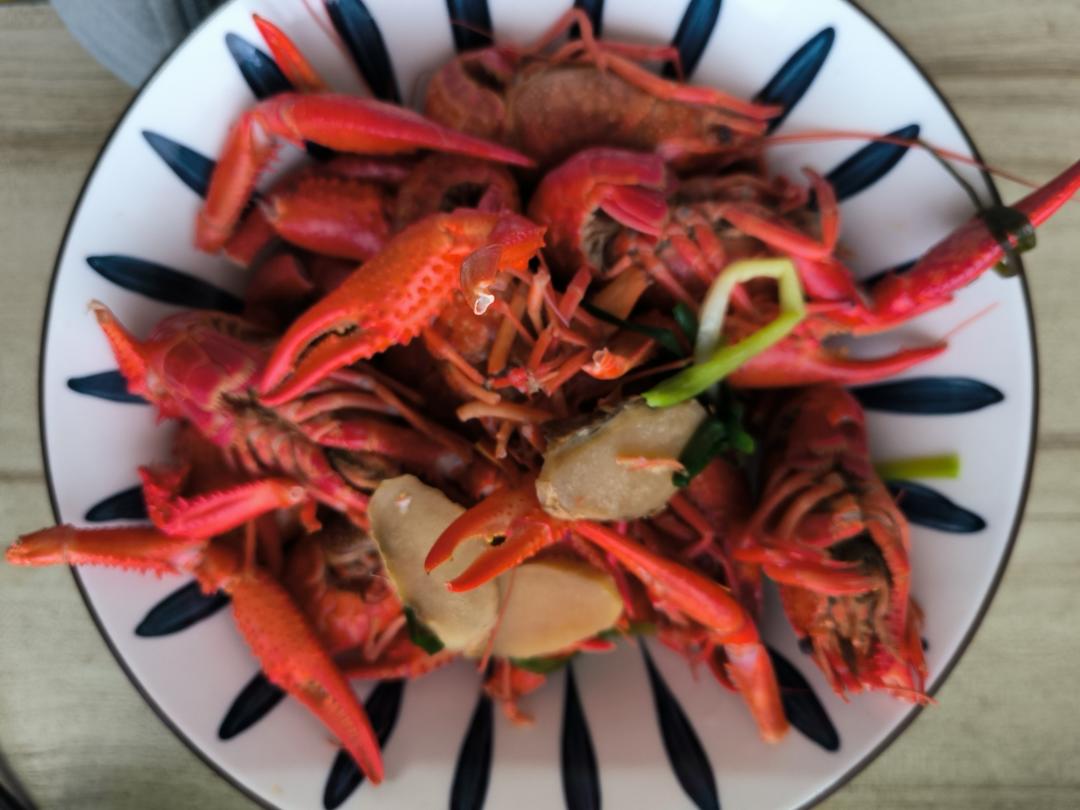清水煮小龙虾
