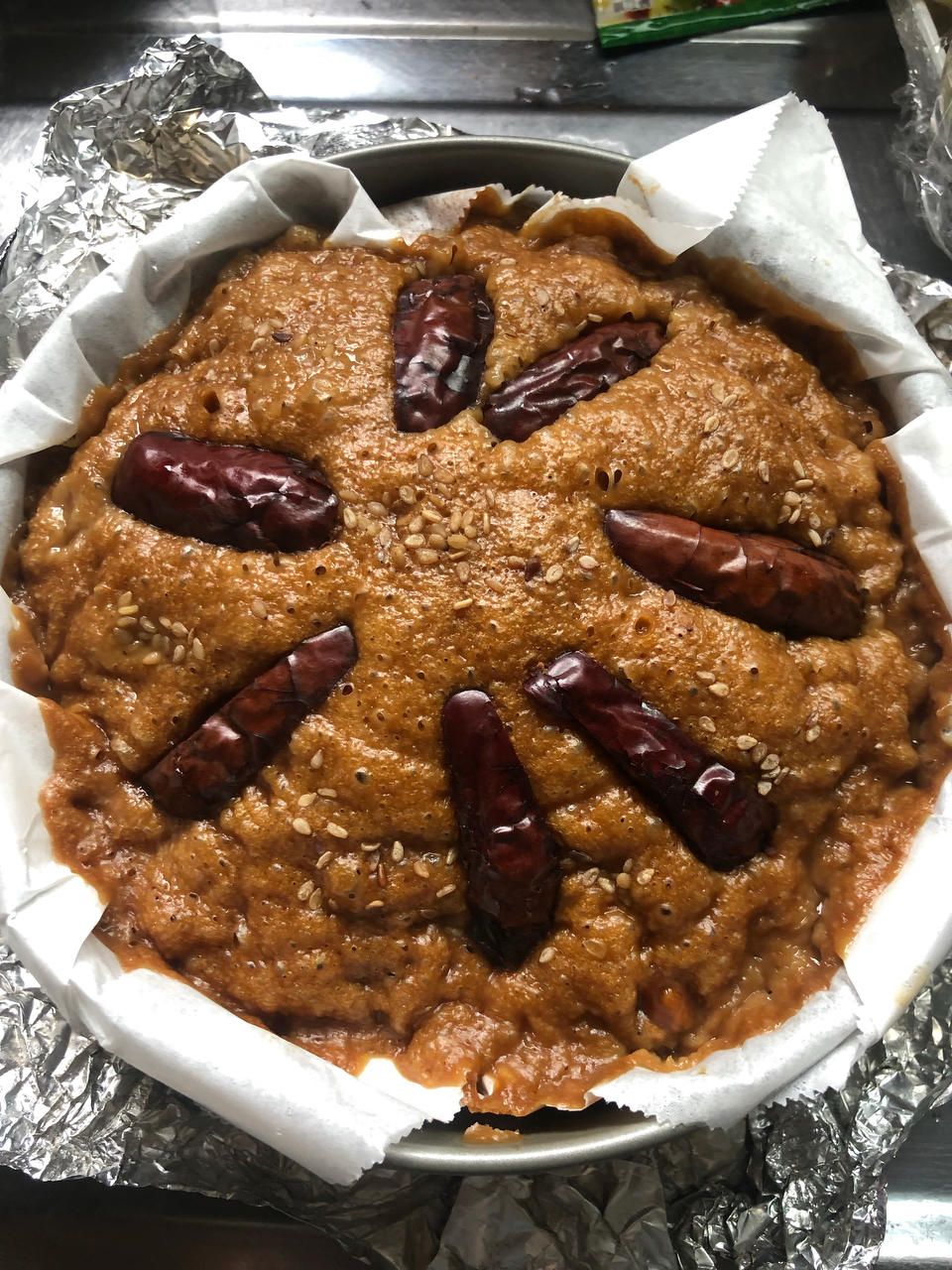 简单零失败红糖发糕枣糕『超松软红枣多多美味升级版』