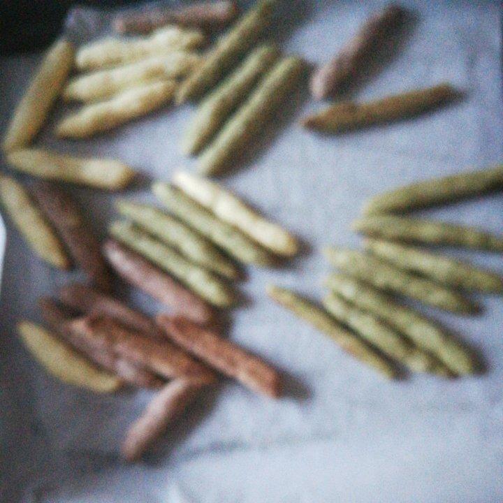 零失败抹茶饼干棒