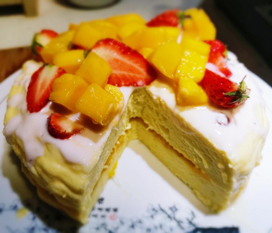 很简单的裸蛋糕（蒸）的做法