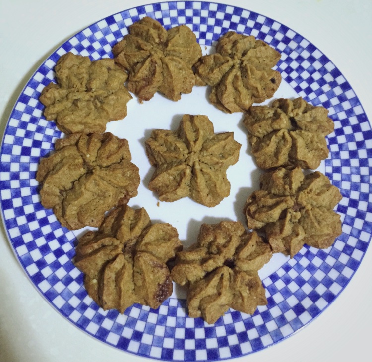 椰香杏仁豆渣酥饼