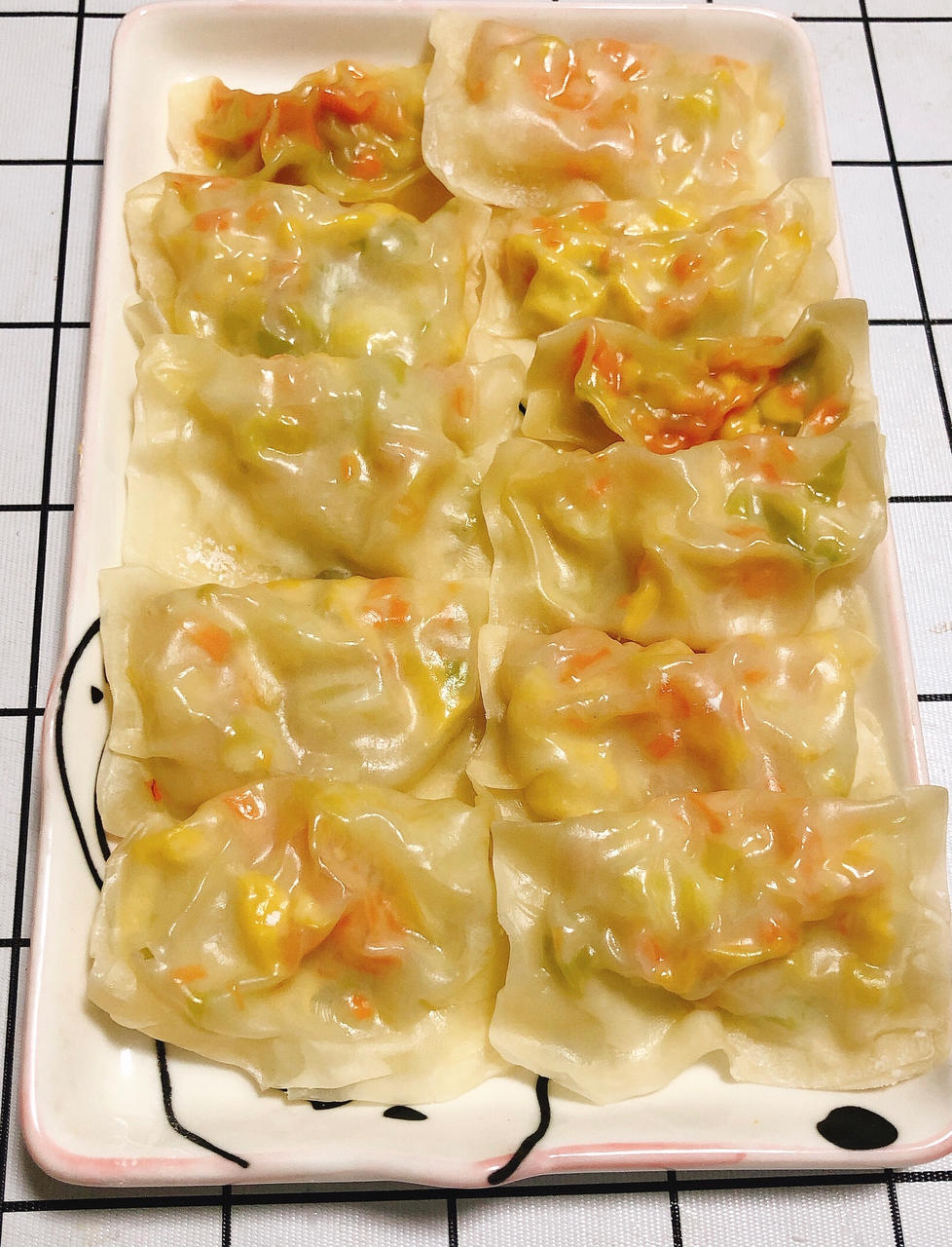 网红蔬菜蒸包