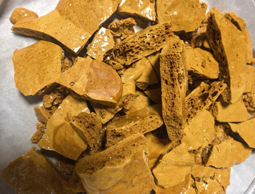 自制卡美罗蜂窝糖