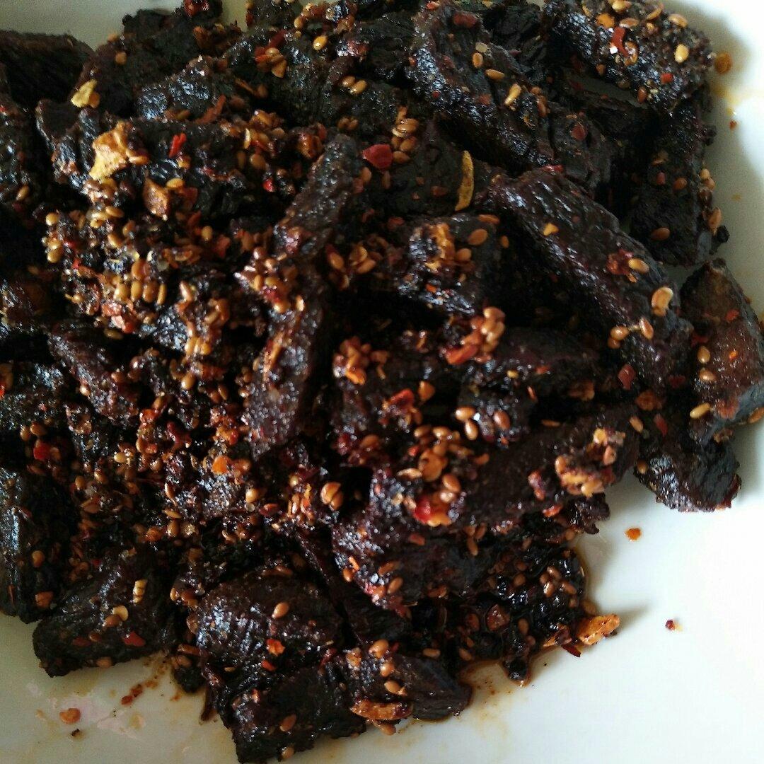 麻辣牛肉干