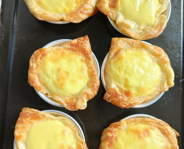 蛋挞(手抓饼版)的做法